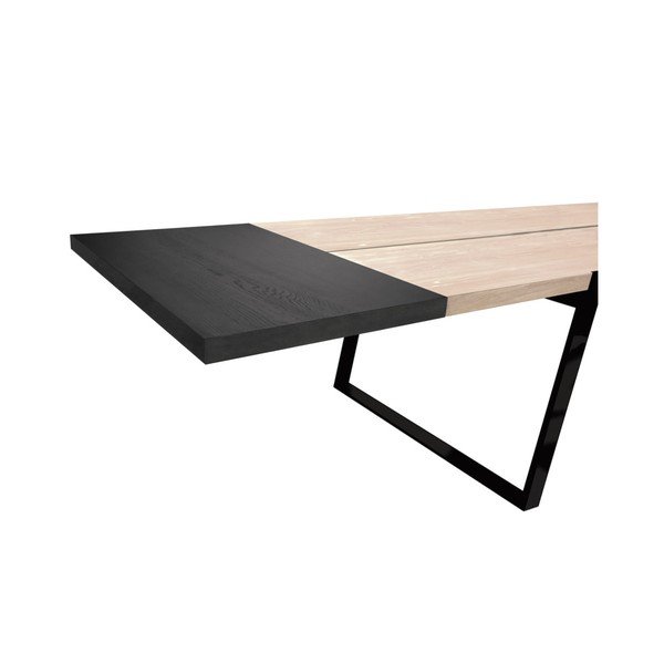 Placă de extensie pentru masa Canett Gigant, negru-image-4