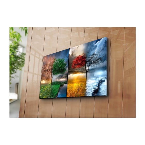 Tablou pe pânză Seasons, 70 x 45 cm-image-2