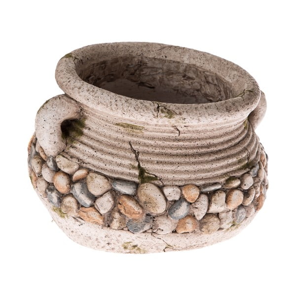 Ghiveci din ceramică Dakls Gardenary, înălțime 24,5 cm