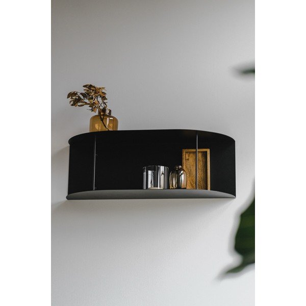 Raft albastru închis etajat din metal 60 cm Lina – noo.ma-image-2