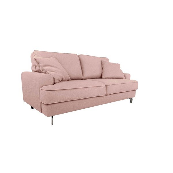 Canapea cu 3 locuri Kooko Home Rumba, roz -image-2