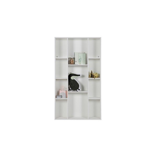 Bibliotecă din lemn de pin WOOOD Flynn, alb-image-3