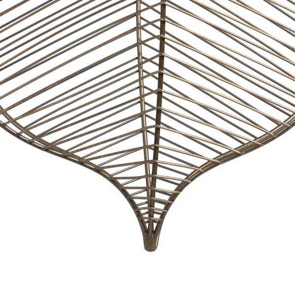 Lustră aurie cu abajur din metal – Ixia-image-3