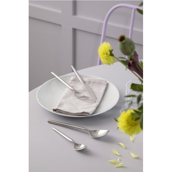 Tacâmuri argintii din oțel inoxidabil 16 buc. Dorotea – Gense-image-3