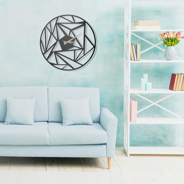 Ceas din metal Peony, ø 50 cm-image-4