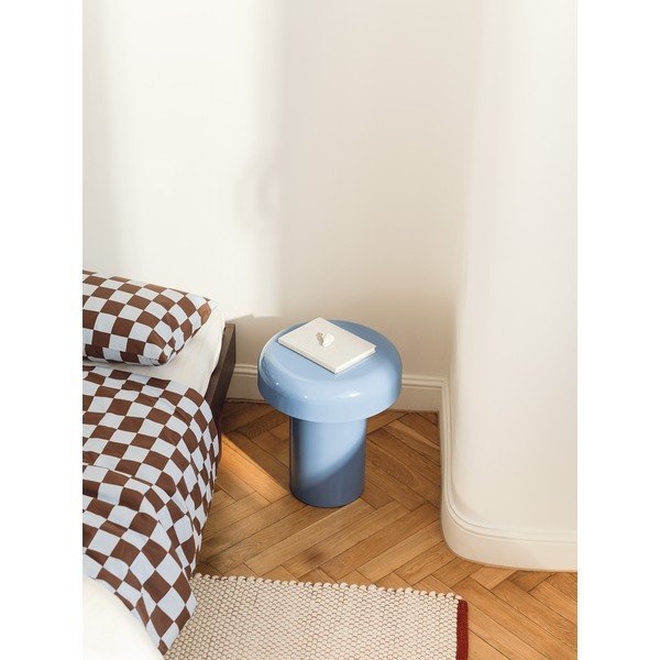 Măsuță auxiliară rotundă din metal ø 40 cm Miko – noo.ma-image-4