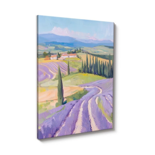 Tablou 70x100 cm Purple Fields – Styler-image-4