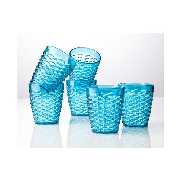 Pahar din plastic Brandani Summer Pop. albastru-image-2