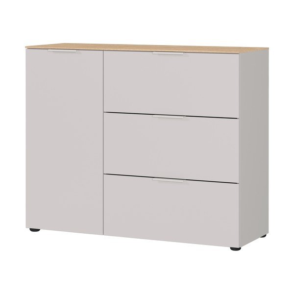 Dulap crem cu aspect mat 109x98x40 cm Savoca – Germania-image-3