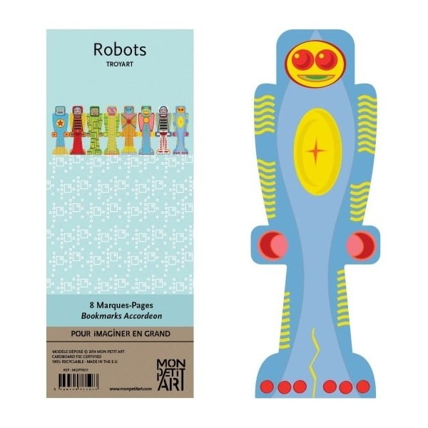 Set semne de carte Mon Petit Art Robots