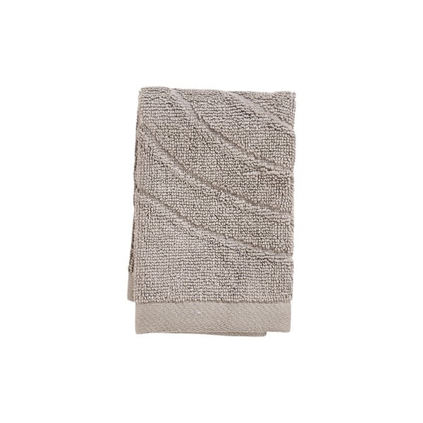 Prosop grej din bumbac din frotir 30x30 cm Time – Zone