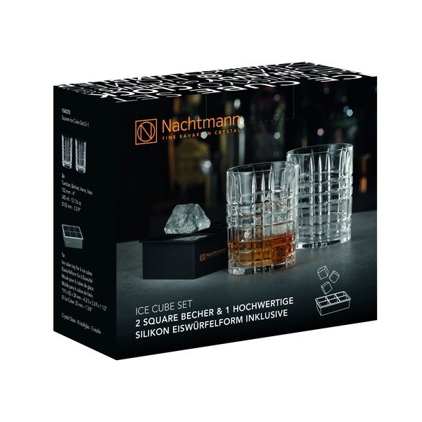 Pahare 2 buc. de whiskey 345 ml Square – Nachtmann-image-2