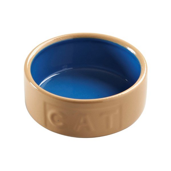 Bol din ceramică pentru pisică Mason Cash Blue Cane, ø 13 cm-image-1