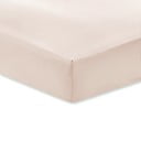 Cearșaf din bumbac satinat Bianca Classic, 135 x 190 cm, bej