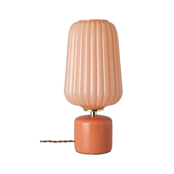 Veioză somon din sticlă (înălțime 40 cm) Daria – Ellos Home