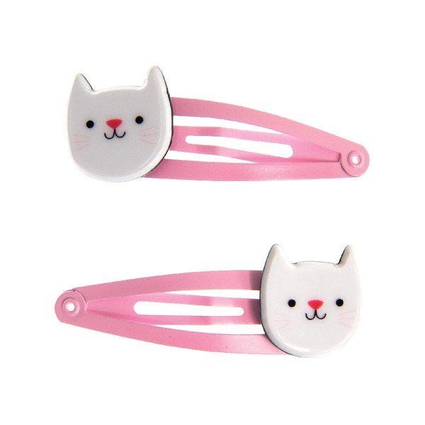 Set 2 agrafe pentru păr Rex London Cookie The Cat-image-2