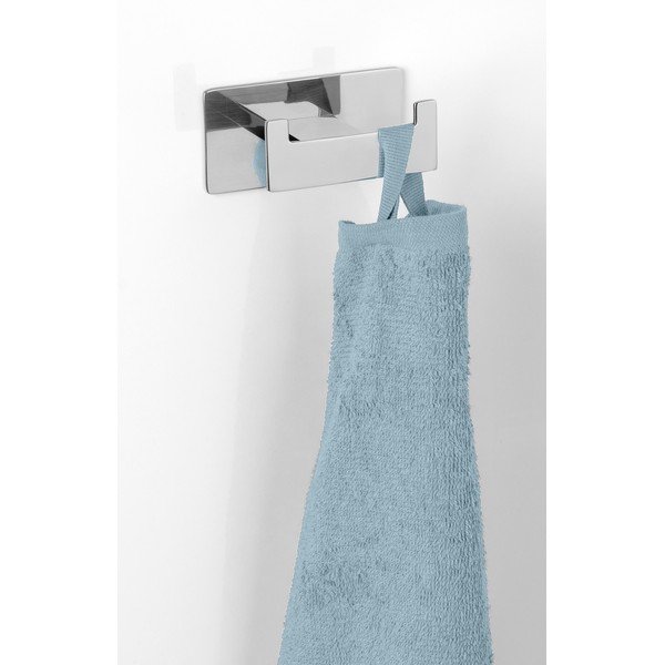 Cârlig argintiu lucios autoadeziv din oțel inoxidabil Genova – Wenko-image-1