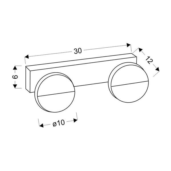 Aplică de perete albă LED Sing – Candellux Lighting-image-2