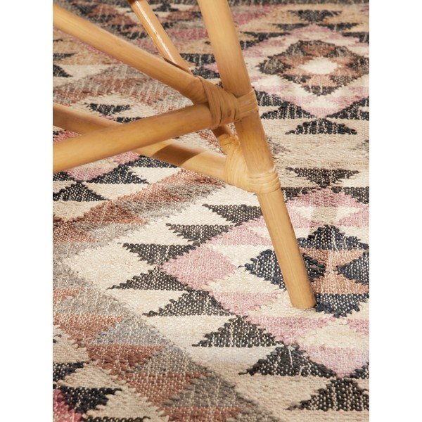 Covor gri țesut manual din iută 120x170 cm Roya Parsa – Elle Decoration-image-2