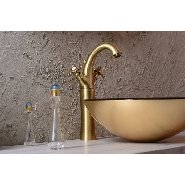 Baterie în culoarea bronzului pentru chiuvetă înaltă Antea – Sapho-image-1
