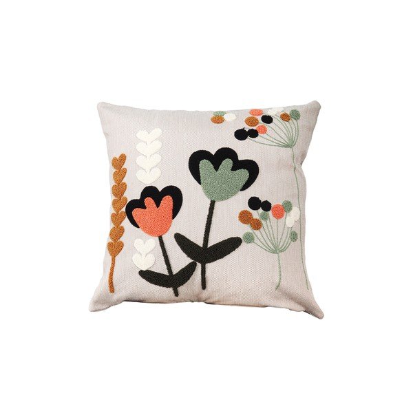 Față de pernă din in 43x43 cm Lale – Mioli Decor