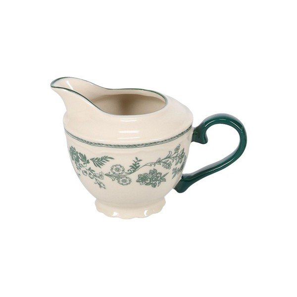 Latieră verde/fildeș din porțelan 180 ml Cyril – S|P Collection