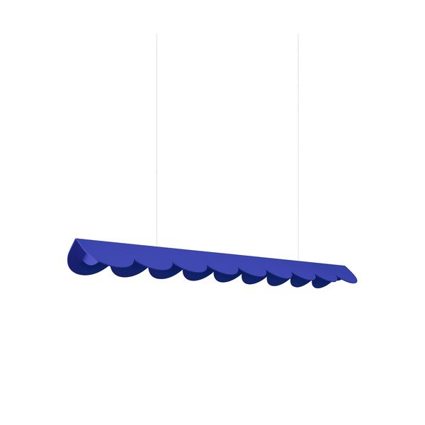 Lustră albastru-închis LED din aluminiu BISCUIT – Thoro