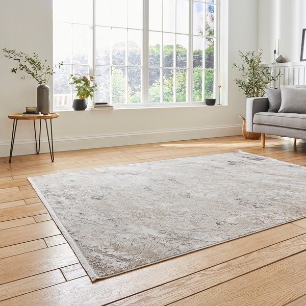 Covor crem din viscoză 160x230 cm Bellagio – Think Rugs-image-2