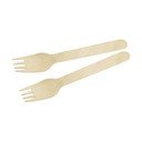 Set 30 furculițe din lemn Fackelmann Nature