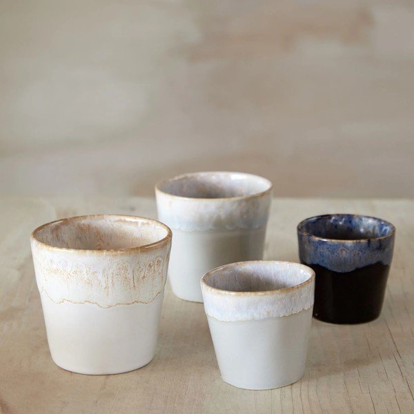 Cești albe 8 buc. pentru espresso din gresie 210 ml Grespresso – Costa Nova-image-2