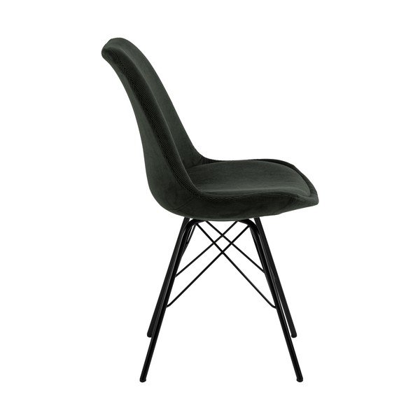 Scaun de sufragerie verde închis Eris - Actona-image-3