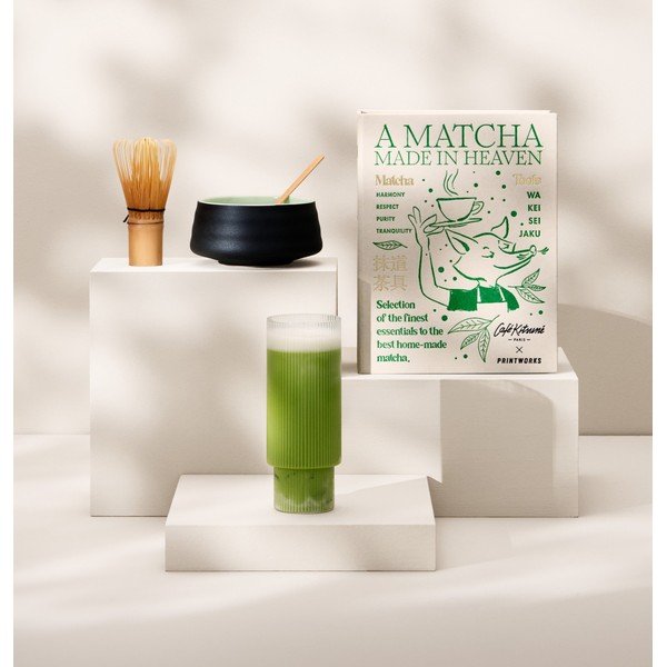 Set pentru matcha Matcha Tools Cafe Kitsuné x Printworks – Printworks-image-1