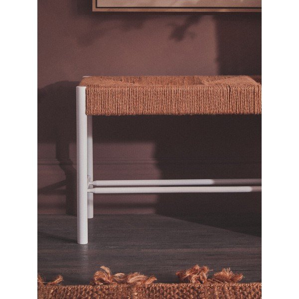 Bancă în culoare naturală din lemn masiv Bandar – Premier Housewares-image-4