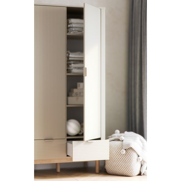 Șifonier pentru copii crem 100x52 cm Miloo – Pinio-image-1