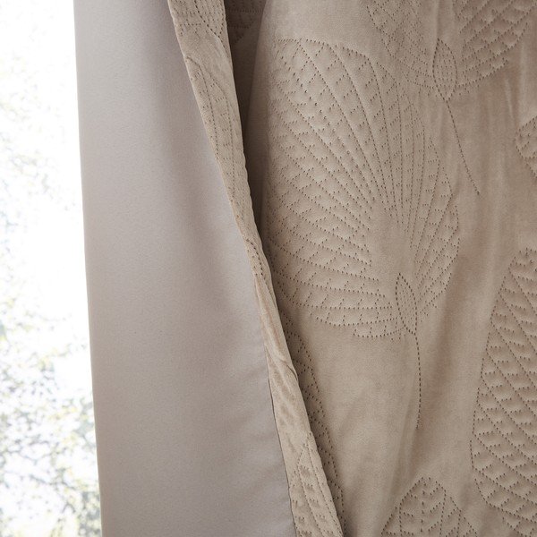 Draperii bej în set de 2 bucăți 229x168 cm Pinsonic - Catherine Lansfield-image-2
