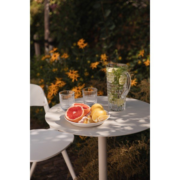 Masă de bar rotundă din oțel ø 57 cm Snow – Zuiver-image-1