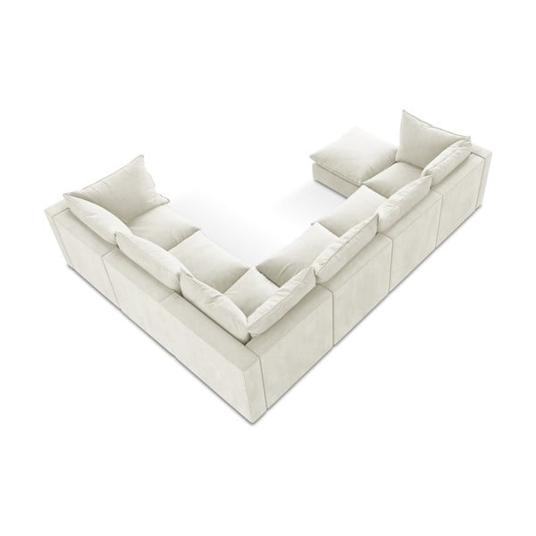 Colțar bej (cu colț pe partea dreaptă/în formă de "U") Manao – Makamii-image-3