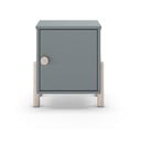 Noptieră de copii verde prăfuit din lemn de pin Enola – Marckeric