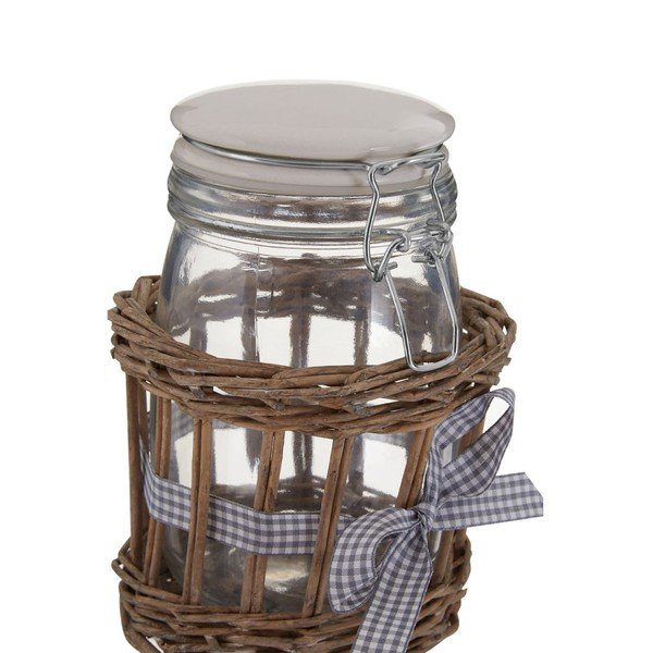 Recipient din sticlă Premier Housewares Country Cottage, 1 l-image-4