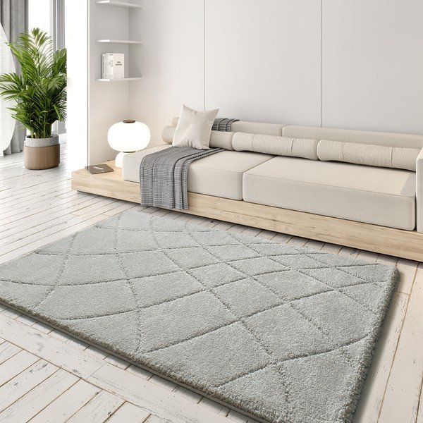 Covor gri deschis 60x120 cm Molier – Universal-image-1