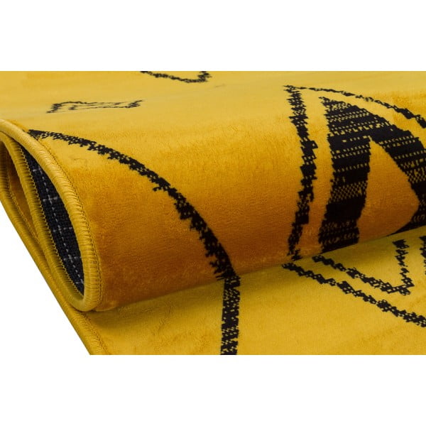 Covor galben lavabil 300x80 cm - Vitaus-image-3