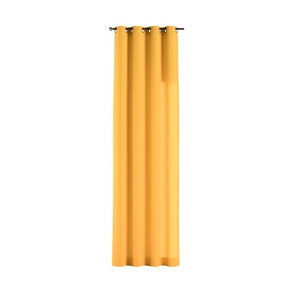 Draperie galbenă 260x130 cm Happiness - Yellow Tipi-image-2