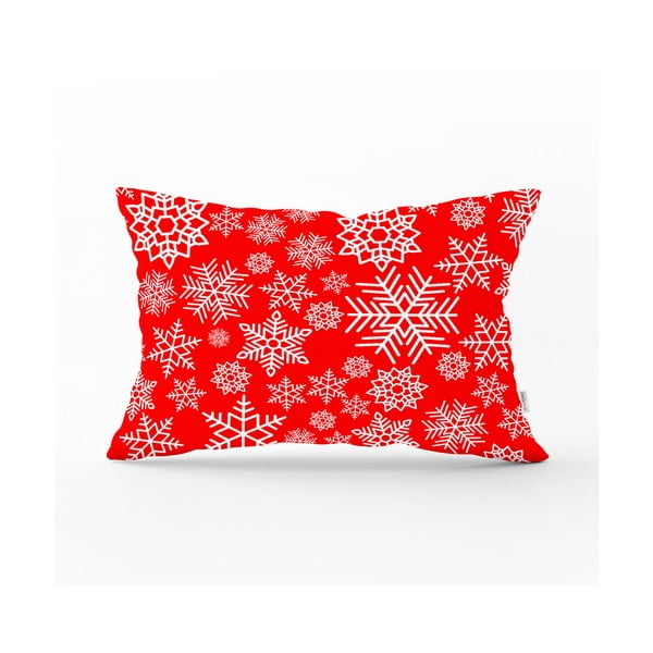 Față de pernă cu model de Crăciun Minimalist Cushion Covers Merry, 35 x 55 cm