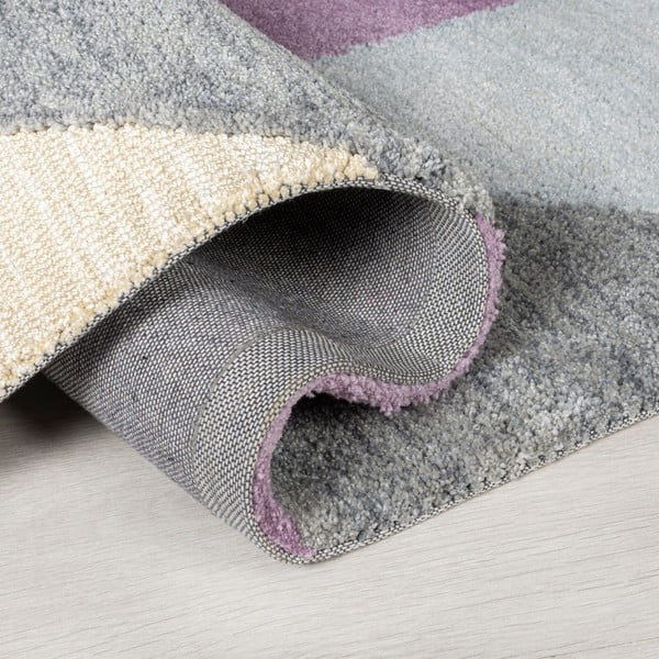 Covor Flair Rugs Icon, 160x230 cm, gri-violet-image-1