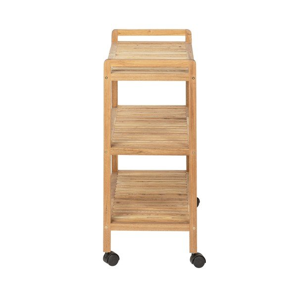 Etajeră de baie în culoare naturală din lemn de nuc 65x72 cm Norway – Wenko-image-3