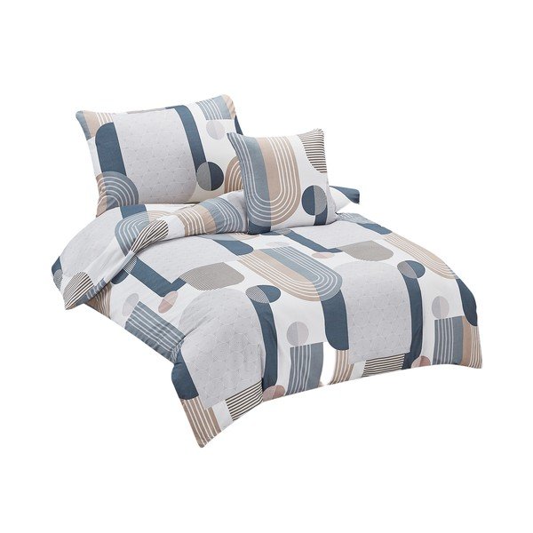 Lenjerie de pat din microsatin pentru pat de o persoană cu 3 piese 140x200 cm Beryl – My House