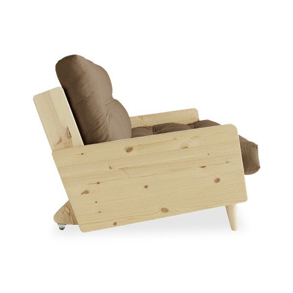 Canapea variabilă Karup Design Indie Natural/Mocca, maro-image-4