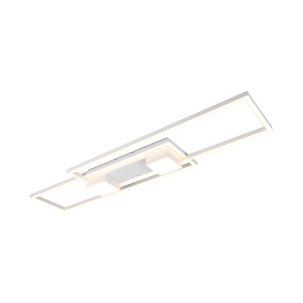 Plafonieră albă LED cu control prin telecomandă/cu intensitate reglabilă 28x100 cm Albany – Trio-image-2