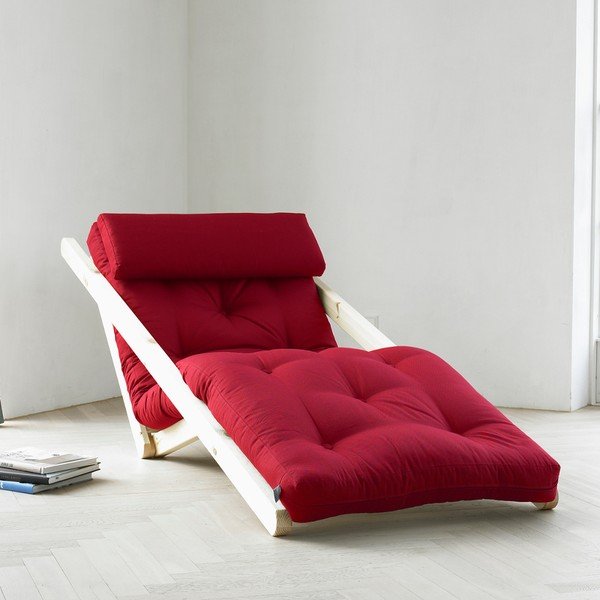 Fotoliu Karup Figo, Raw/Bordeaux, 70 cm-image-4