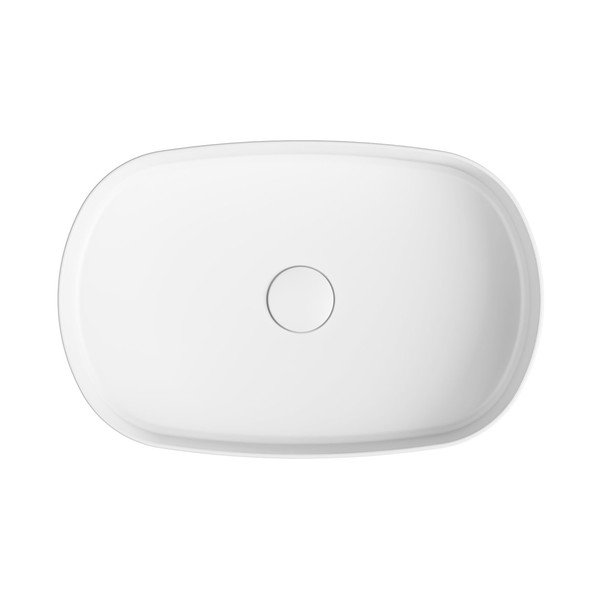Chiuvetă albă din ceramică 55x36 cm Infinity Oval – Sapho-image-2